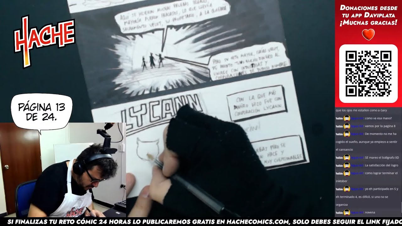 Reto Cómic 24 Horas 2024 - Decimotercera hora - YouTube