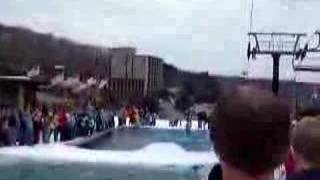 Pond Skim + Back Flip