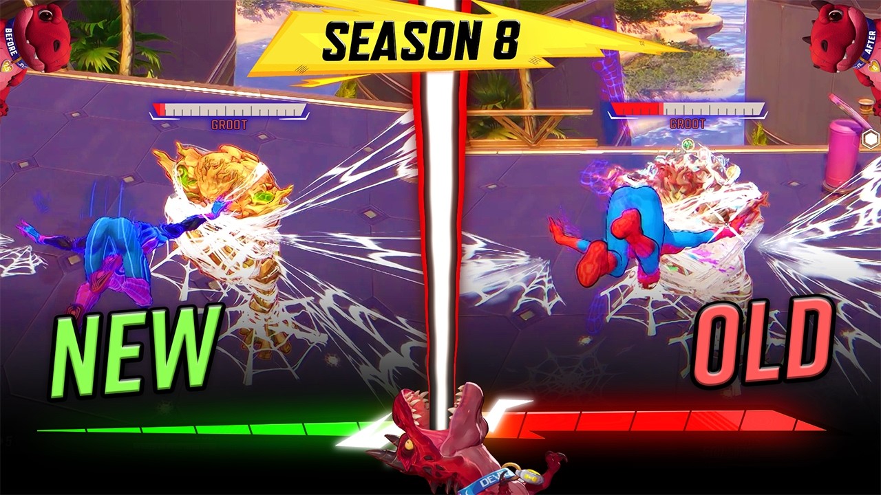 Marvel Rivals Hero Balance Update Side-by-Side Comparison of EVERY Hero Change | Season 8 Balance Patch ...