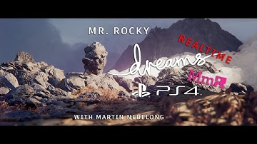 Mr. Rocky, half hour Dreams PS4 sculpt