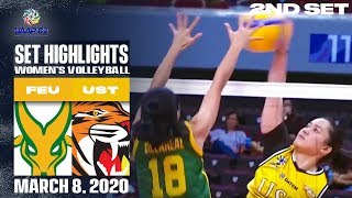 Uaap 82 women's volleyball: far eastern university vs. of sto. tomas |
set 2 highlights march 8, 2020 subscribe to abs-cbn sports channel! -
htt...