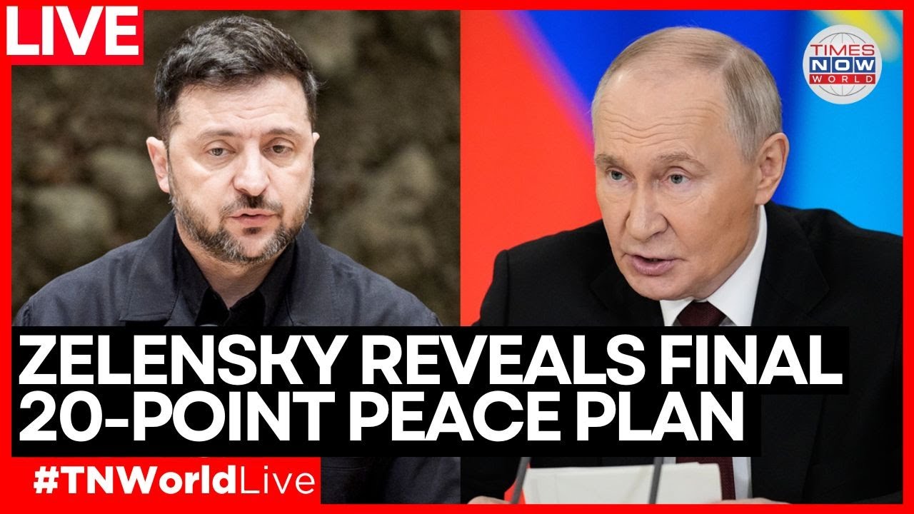 UKRAINE PEACE PLAN LIVE | Zelensky Reveals 20-Point Draft Agreement to ...