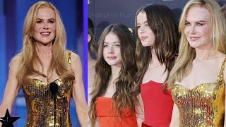 Nicole Kidman's Daughters Make Public Debut At AFI Award Ceremony