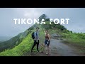Tikona fort  the monsoon adventure trek  maharashtra  ankit bhatia