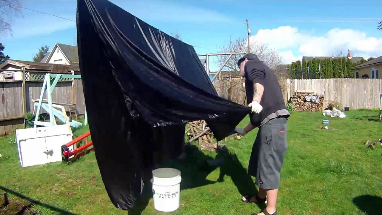 Waterproof Cotton Oil Cloth from a Bed Sheet. YouTube