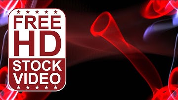 Free Stock Videos – abstract animated colorful ethereal waves moving 2D animation