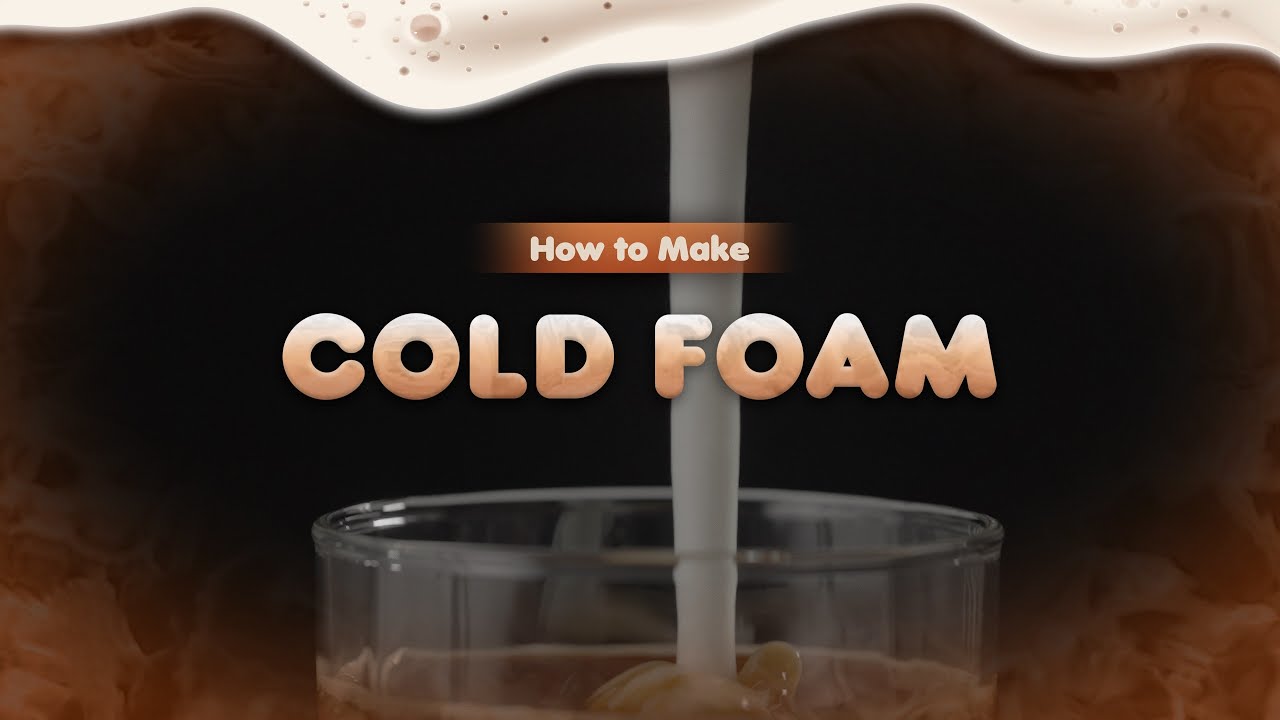 How to Make Cold Foam at Home Like a Barista