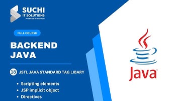 18_Learn JSTL (JavaServer Pages Standard Tag Library) | Java Full Course | ‪@suchiit‬