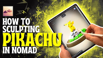 How to Sculpting a Pikachu with Nomad - Pokemon Character’s | Part 1