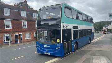 411 Metrobus Bus Route - Warlingham Sainsburys to Reigate Red Cross! Express Diversion via Godstone!