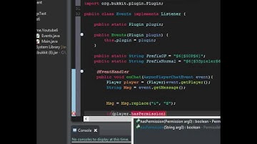 Minecraft plugin Programieren ChatFarbigUpdate+Prefix GER #3+Code