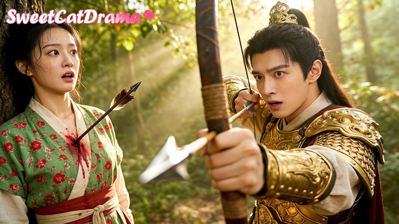 Принц случайно ранит таинственную девушку на охоте — она дочь императора! Принц влюбляется в нее!02