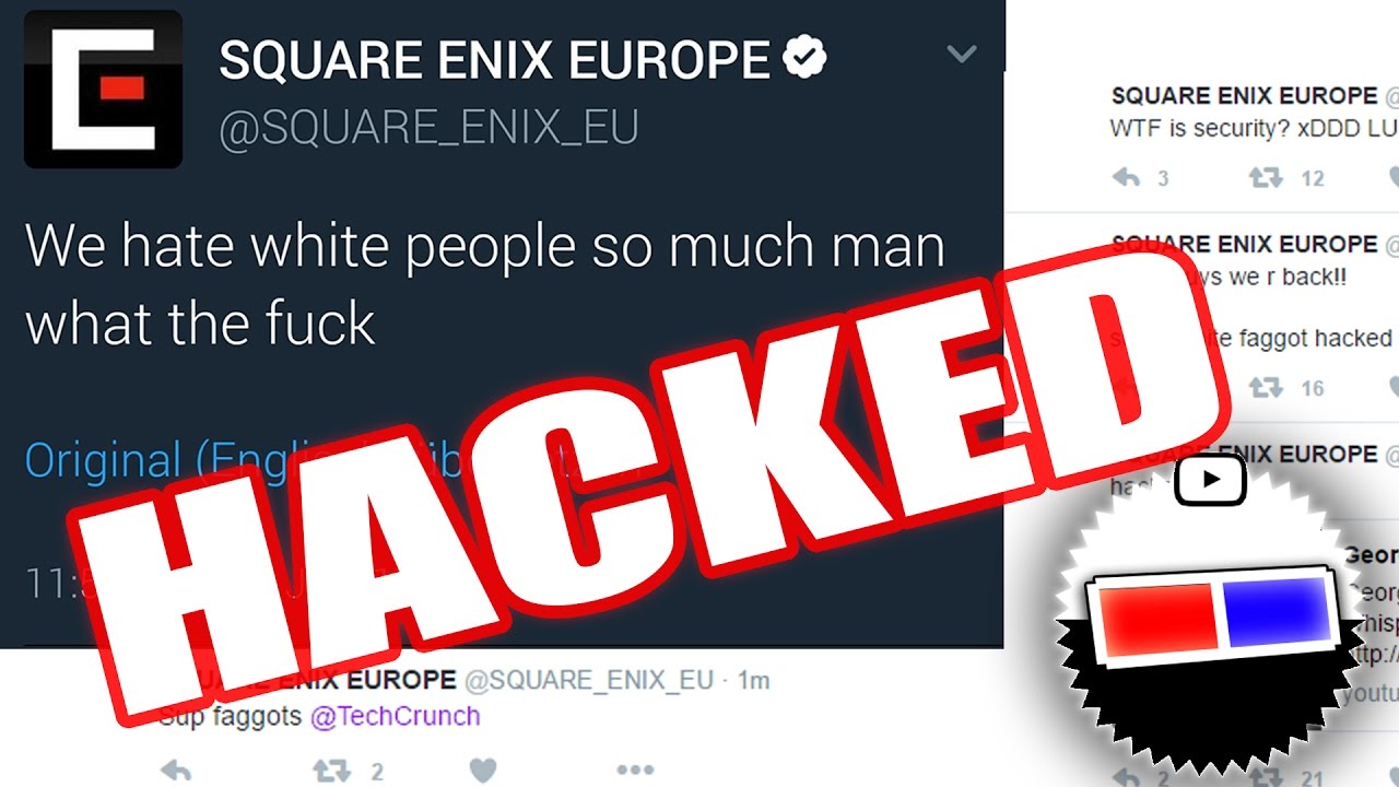 Twitter Account of Square Enix Europe Gets Hacked - Gameranx