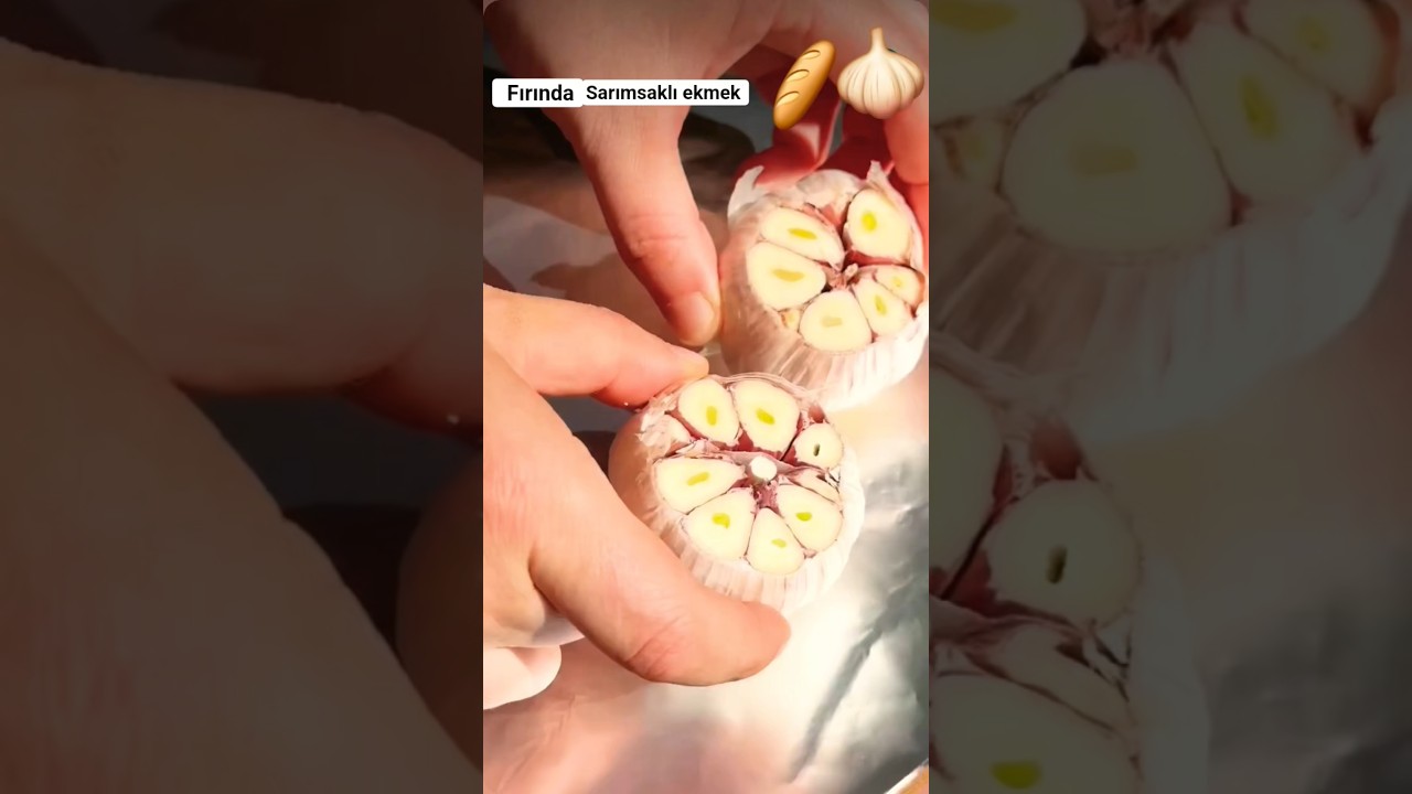 Fırında Sarımsaklı Ekmek #tarif #yemek #sarımsaklıekmek #sarımsaklı #ekmek #kolaytarifler #keşfet