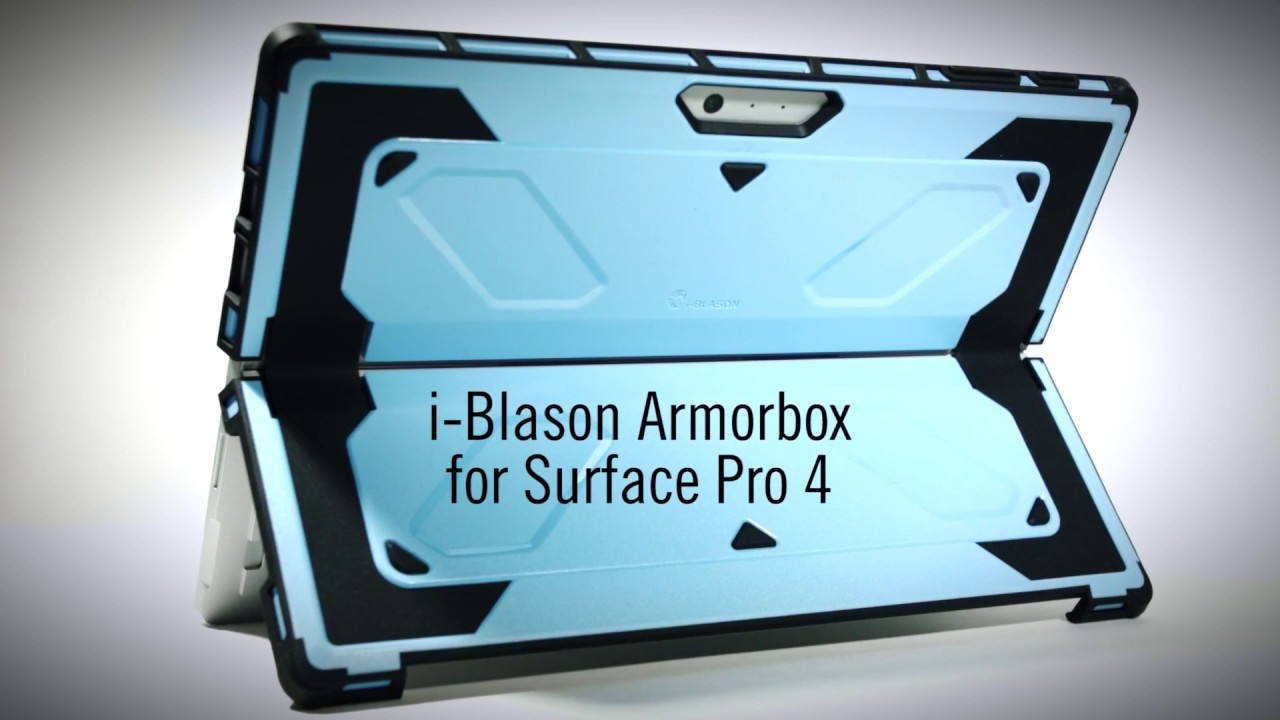 Surface Pro 4 Armorbox Case Installation Video | i-Blason - YouTube