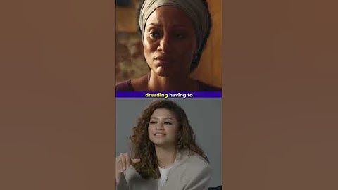 Zendaya regrets filming this dreadful scene... #shorts