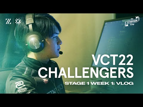 新生ZETAをお披露目します | VCT22 Challengers // ZETA DIVISION VLOG