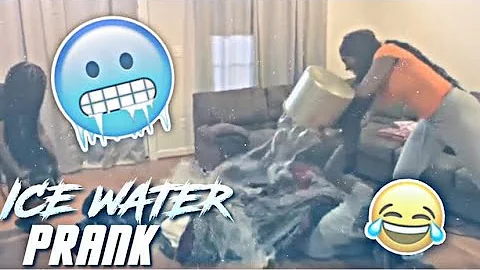 Pouring water on Rg,Sahar,and Janiyah in there sle...