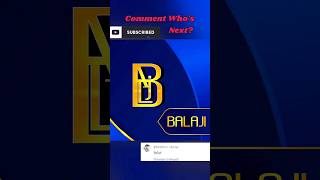 Balaji Name Logocomment Your Name