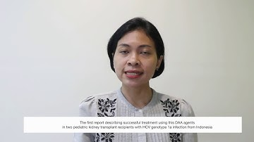 DAAs for treating HCV infection in pediatric KTRs - Video abstract [ID 248632]