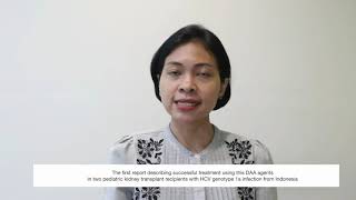 DAAs for treating HCV infection in pediatric KTRs - Video abstract [ID 248632]