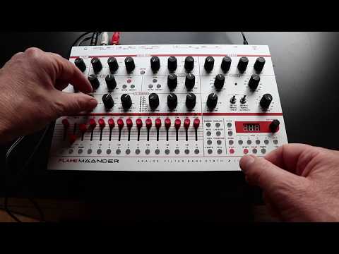 Flame MÄANDER Synthesizer sounddemo 1