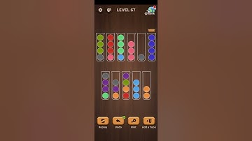 Ball Sort Woody Level  67      Ball Sort Puzzle: Color Game  Pleasure City