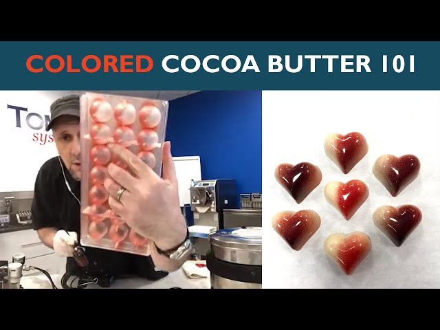 Colored Cocoa Butter 101: Live from the Tomric Innovation Center