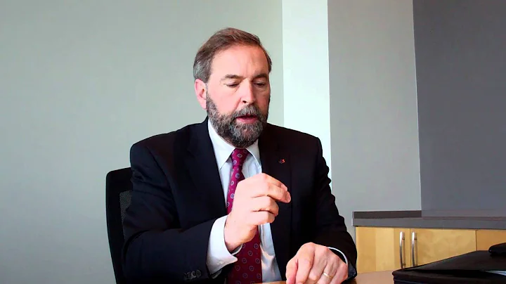 NDP Leader Thomas Mulcair 2