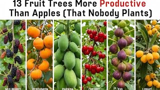 13 Fruit Trees 5X MORE Productive Than Apples(That No one Plants)