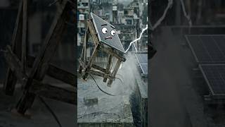 आंधी में Solar Panel क्यों उड़ जाता है?  (Big Mistake Revealed) 😱#solarpanel #solarenergy #solartips