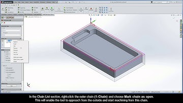 iMachining Getting Started - Walkthrough: Define the machining of the outside contour