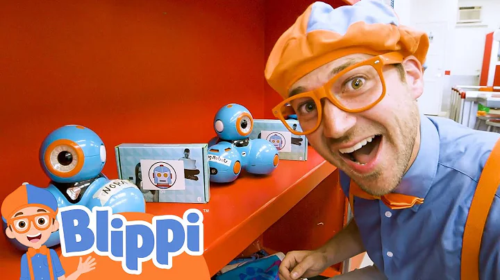 Blippi Learns about Robots!! | Blippi - Kids Playground | Educational Videos for Kids