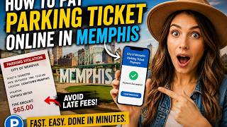 How to pay a parking ticket online in Memphis