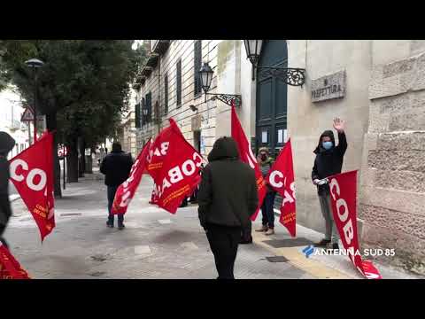 24 Febbraio 2021   Lecce   Cobas e Ata in sit in