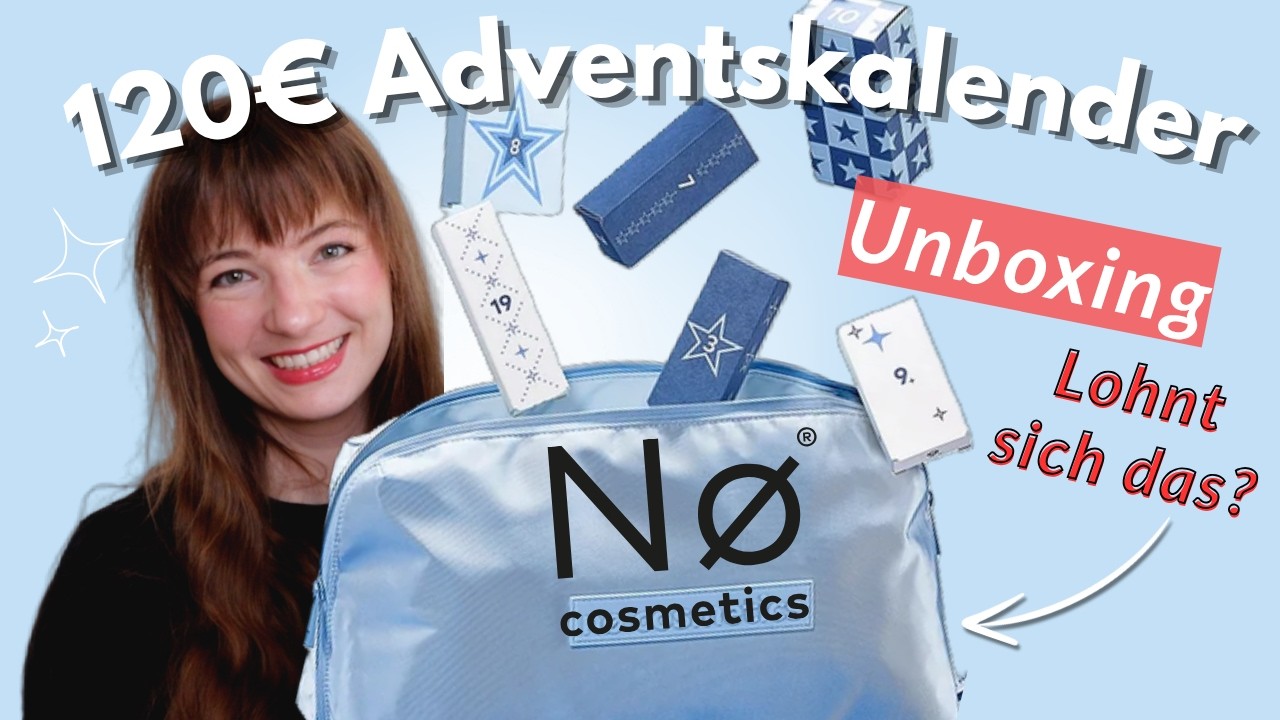 video NO COSMETICS Adventskalender 2026