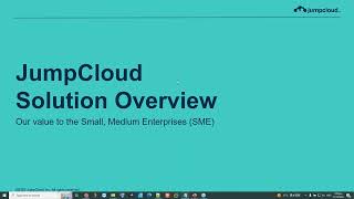 JumpCloud Webinar: Unifying SSO & MFA to Reduce IT Complexity