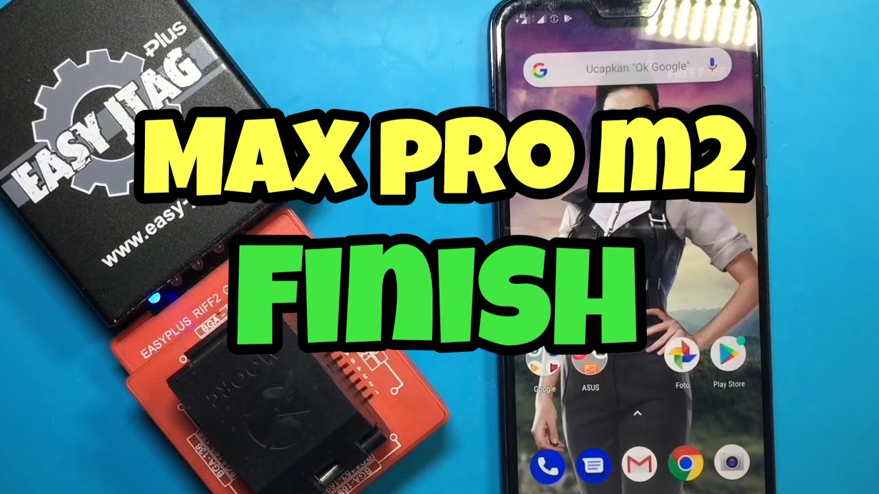 Cara Memperbaiki Asus Max Pro M2 X01BD Hank Logo Bandel, Flashing dan Repartisi pake Easy (Final)
