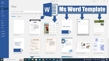 How to Create a Template in Word: Creating Templates [Hindi Tutorial]