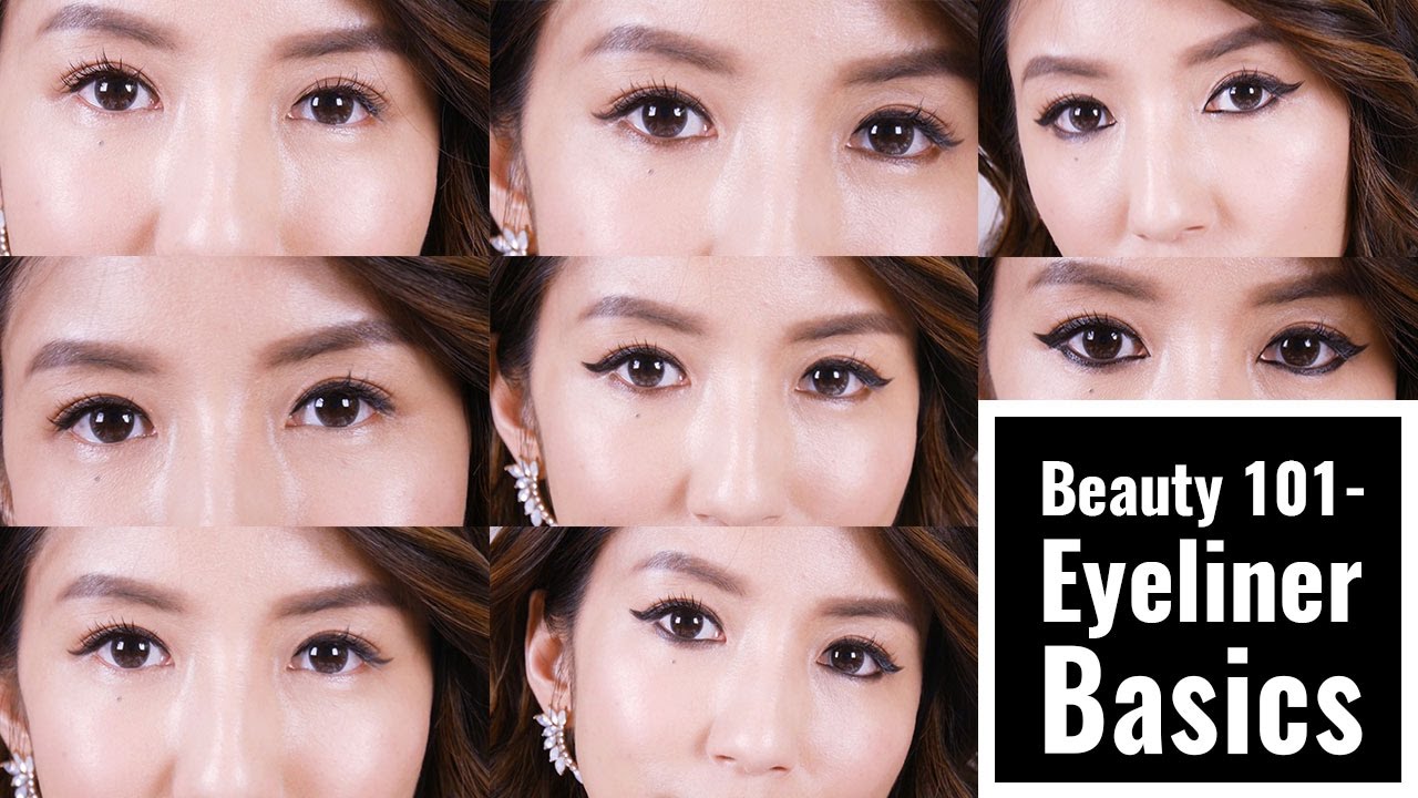 八種眼線基礎教學Beauty 101-Eyeliner Basics ♥ Nancy
