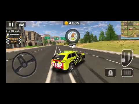 police drift car game driving simulator e#202 | police patrol car carsh game