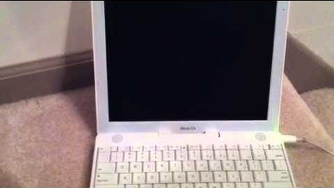 IBook g4 startup problem