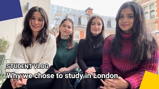 Why we chose to study in London | LSE Student Vlog