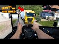 Idiots on the road 100  troll vs admin  real hands funny moments  ets2 multiplayer