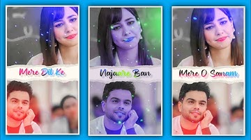 How To Make New Lyrics Whatsapp Status Video Editing In kinemaster Tutorial @Vimal Rawat Editor