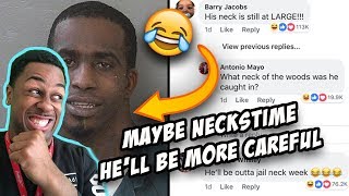 NECK OF RESPECT!!!!!  DUDE GOES VIRAL FOR FREAKISHLY HUGE NECK