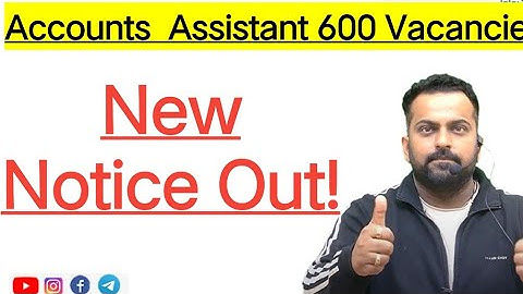 Jkssb Finance Accounts Assistant New Notice out @CareerSuccessJammu 