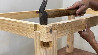 Extremely Creative Ideas In Woodworking // Extremely Skillful And Unique Way To Make Wood Joints