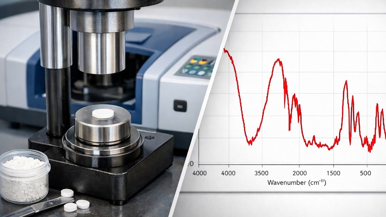 Sample Pellet Making for FTIR Spectroscopy (KBr Method) 