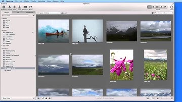 Managing Projects in Aperture: a video tutorial from TheMacU.com